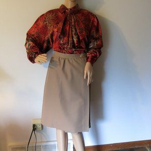 VINTAGE SKIRT TAKE 1 WRAP 1970S